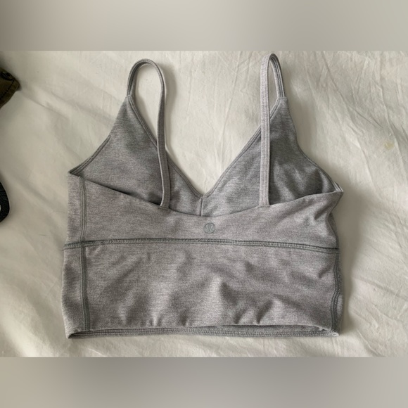 Lululemon Long Line Sports Bra Size 4 - Picture 3 of 3